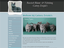 Tablet Screenshot of cattery-zvizdas.com